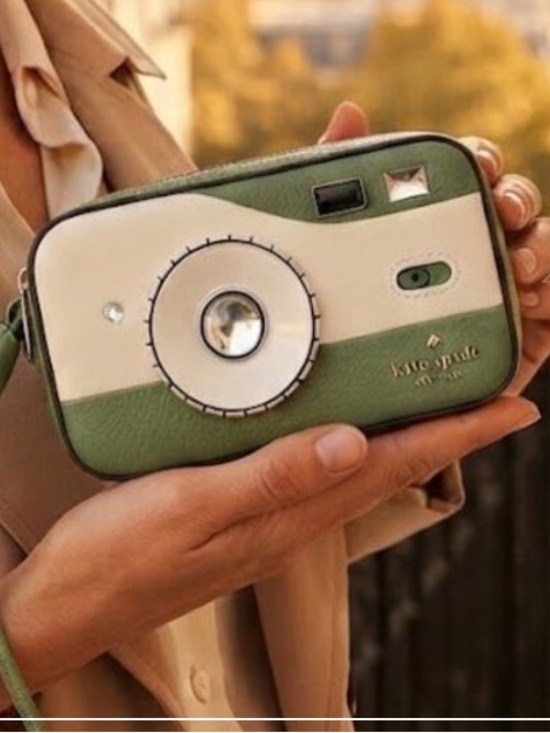 Kate Spade Handbags - Kate Spade Vintage Picture this 3D Camera Wristlet NWT